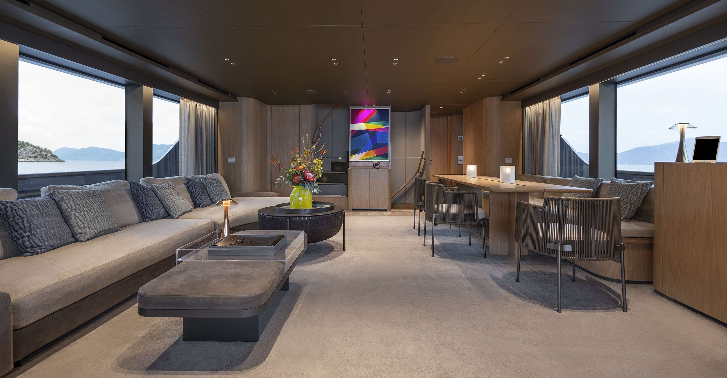 FATSA Sanlorenzo SD96 - main saloon