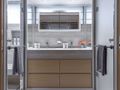 FATSA SD96 San Lorenzo Motor Yacht Master Bathroom FATSA SD96 San Lorenzo Motor Yacht Master Bathroom