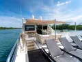 ZEPHYR Ocean Alexander 100 Crewed Motor Yacht Sunbathing Area ZEPHYR Ocean Alexander 100 Crewed Motor Yacht Sunbathing Area