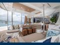 TAPAS - Royal Cape 570,aft deck seating lounge panoramic shot