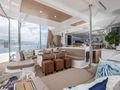 TAPAS - Royal Cape 570,aft deck seating lounge panoramic shot