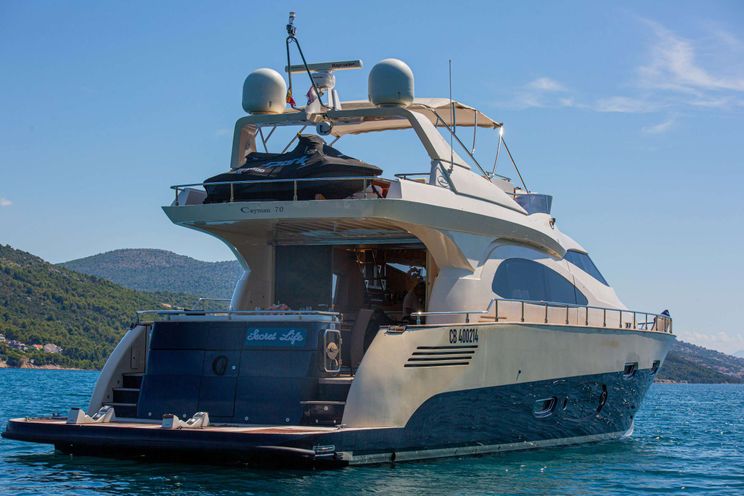 Charter Yacht SECRET LIFE - Cayman 70 - 3 Cabins - Rogoznica - Trogir - Split - Dubrovnik - Hvar - Croatia