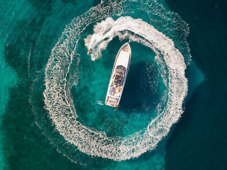 DAMARI Ferretti 960 - top aerial shot DAMARI Ferretti 960 - top aerial shot