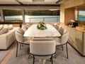 DAMARI Ferretti 960 - main dining area DAMARI Ferretti 960 - main dining area