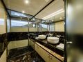DAMARI Ferretti 960 master cabin bathroom