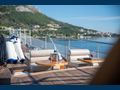 TREBENNA Custom Sailing Yacht 23m foredeck lounge