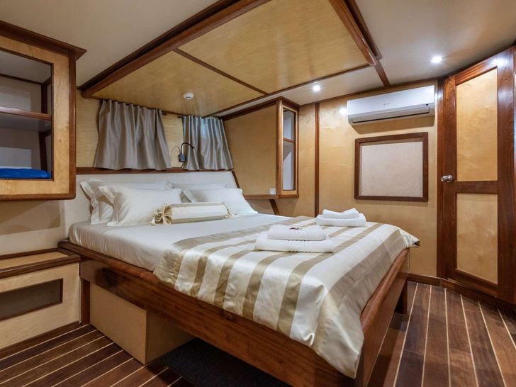 TREBENNA Custom Sailing Yacht 23m - VIP cabin TREBENNA Custom Sailing Yacht 23m - VIP cabin