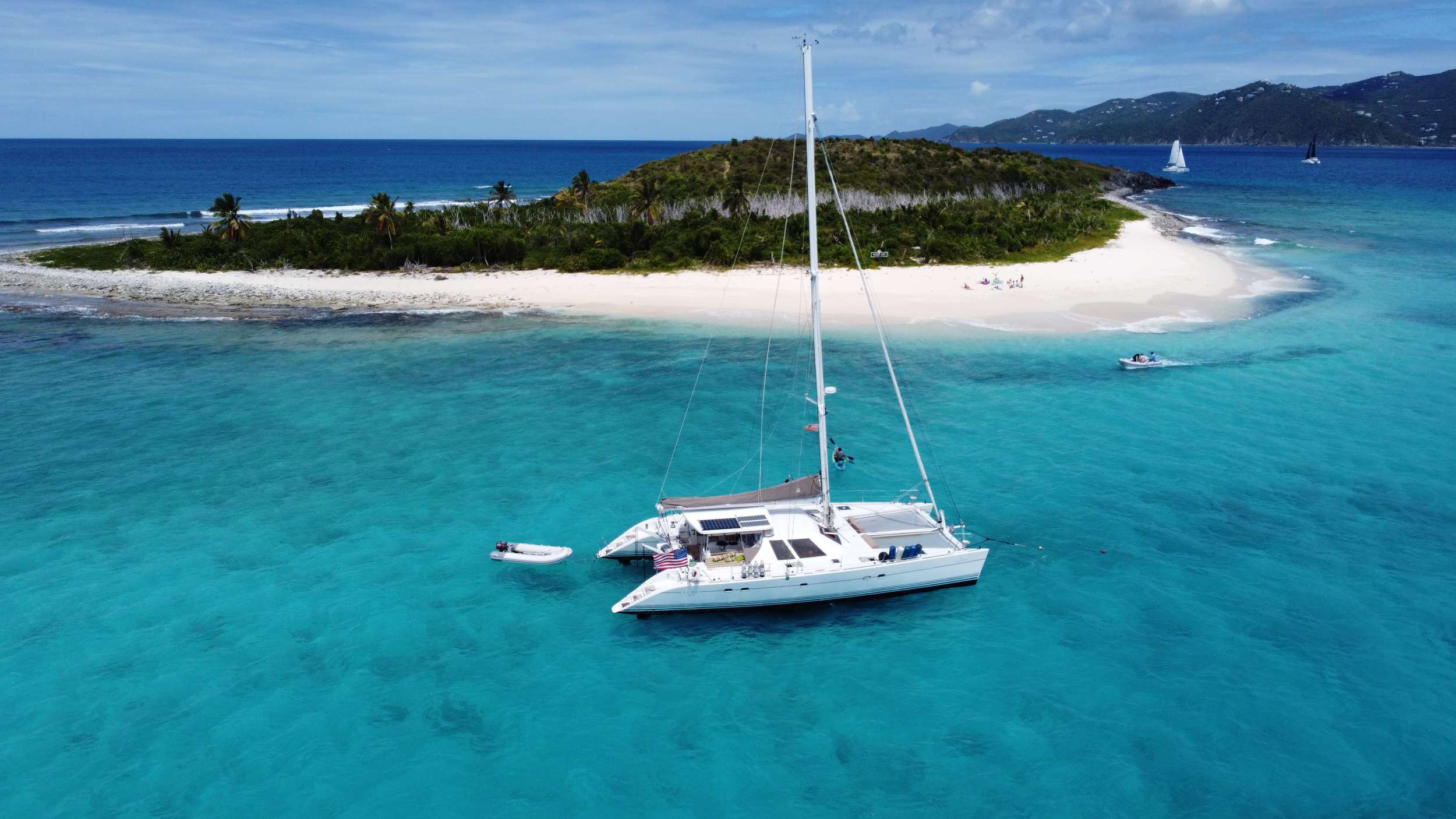 AD ASTRA Lagoon 57 - aerial shot