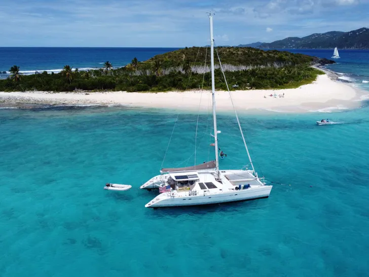 AD ASTRA Lagoon 57 - aerial shot AD ASTRA Lagoon 57 - aerial shot