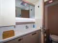 G3 Fountain Pajot Aura 51 - cabin 1 bathroom G3 Fountain Pajot Aura 51 - cabin 1 bathroom