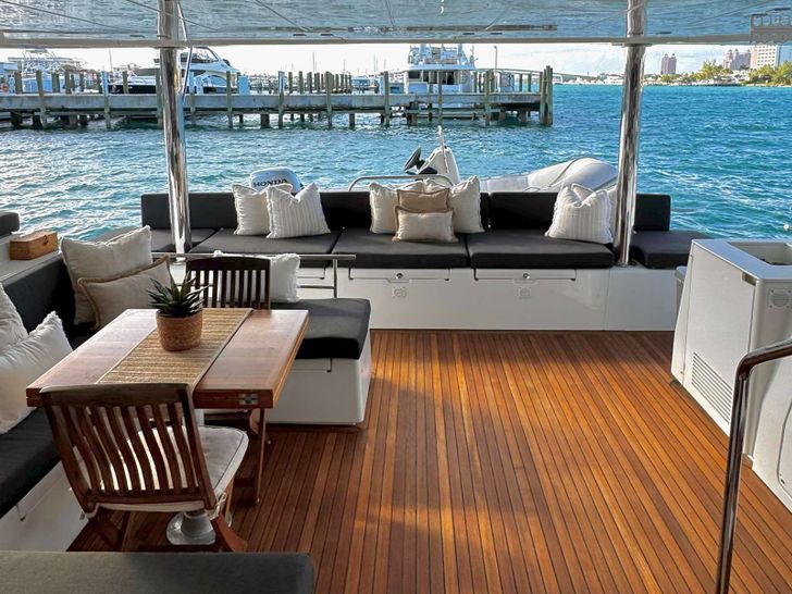 WHISPERS II Lagoon 560 - Aft Deck WHISPERS II Lagoon 560 - Aft Deck