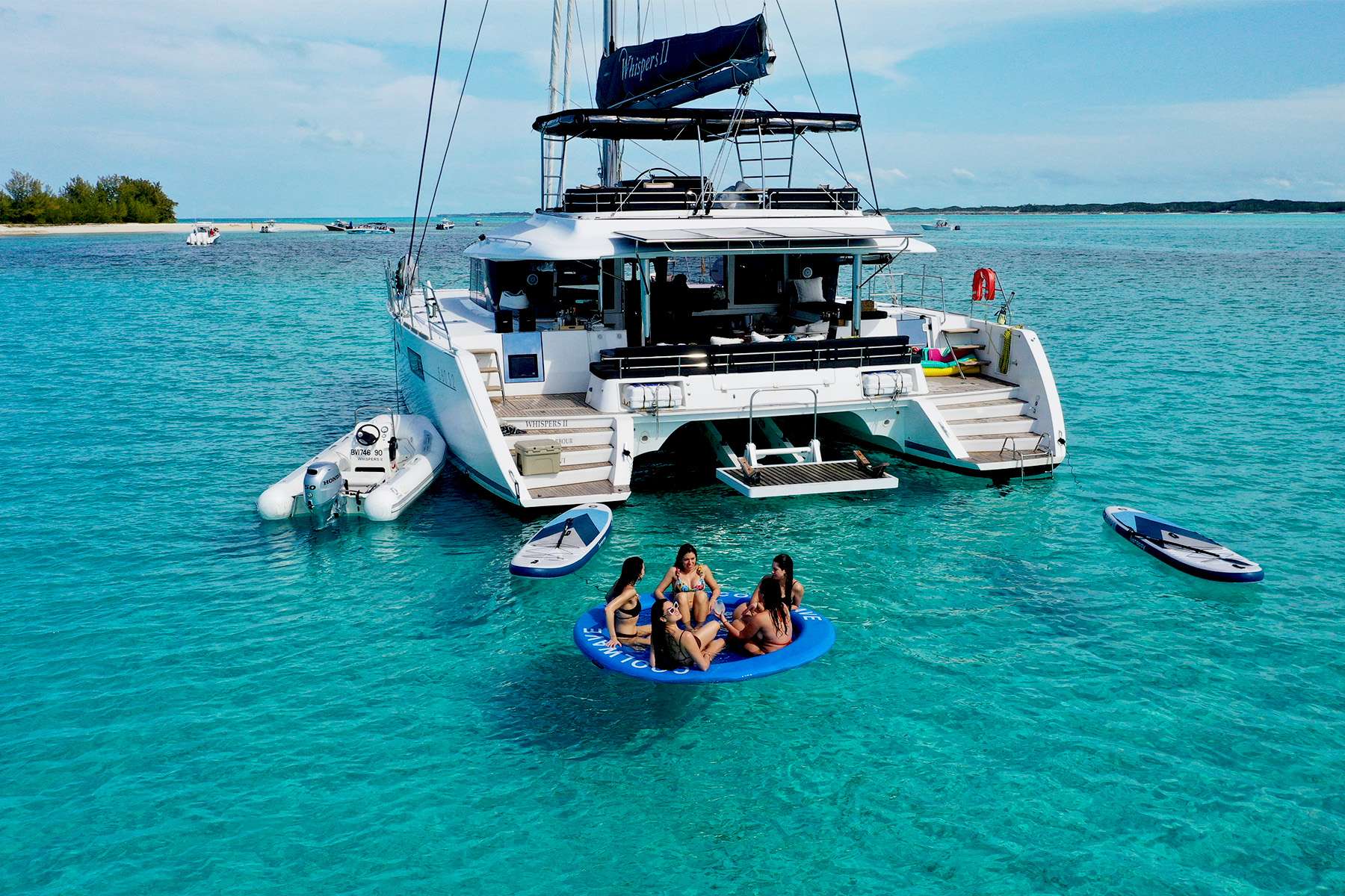 Charter Yacht WHISPERS II - Lagoon 560 - 4 Cabins - Nassau - Exumas - Bahamas
