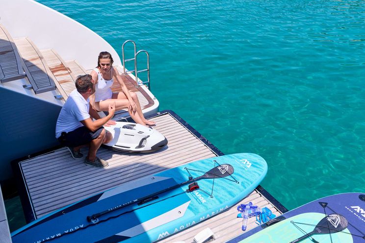 Charter Yacht ABOVE&BEYOND - Sunreef 80 - 4 Cabins - Athens - Mykonos - Paros - Cyclades - Greece