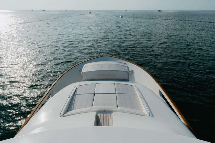 Charter Yacht BONUS ROUND - Ferretti Custom Line Navetta 28 - 5 Cabins - Nassau - Exumas - Bahamas