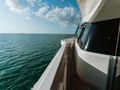 BONUS ROUND Ferretti Custom Line Navetta 28 - side walkway BONUS ROUND Ferretti Custom Line Navetta 28 - side walkway