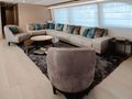 BONUS ROUND Ferretti Custom Line Navetta 28 - main saloon BONUS ROUND Ferretti Custom Line Navetta 28 - main saloon