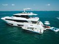 BONUS ROUND Ferretti Custom Line Navetta 28 - anchored with the water toys BONUS ROUND Ferretti Custom Line Navetta 28 - anchored with the water toys