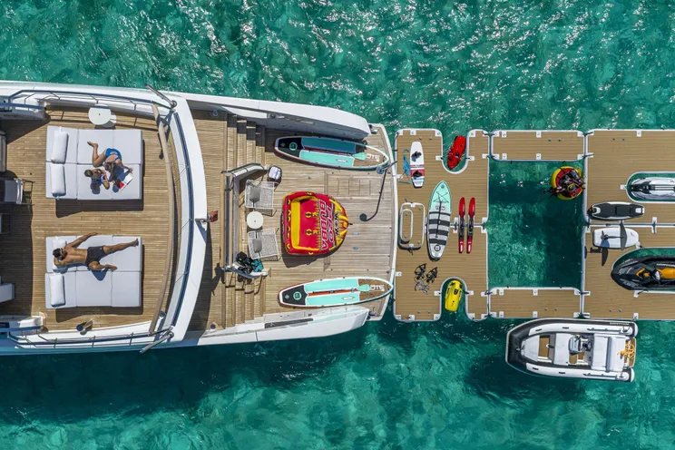 Charter Yacht NO MATTER WHAT - Sanlorenzo SX88 - 4 Cabins - Nassau - Staniel Cay - Exumas