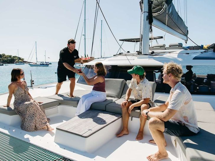 TEDAVI - Fountain Pajot Aura 51 - Foredeck TEDAVI - Fountain Pajot Aura 51 - Foredeck