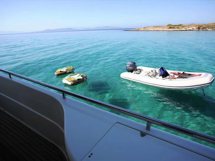 KENTAVROS II Ferretti 80 - tender and water toys KENTAVROS II Ferretti 80 - tender and water toys