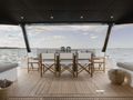MOONLIGHT Moon Yacht 60 - alfresco dining area MOONLIGHT Moon Yacht 60 - alfresco dining area