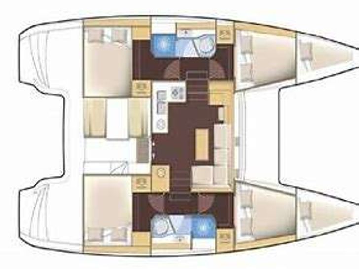 Yacht layout Yacht layout