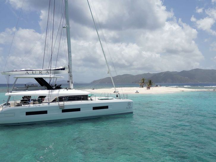 AURA Lagoon 65 - anchored AURA Lagoon 65 - anchored