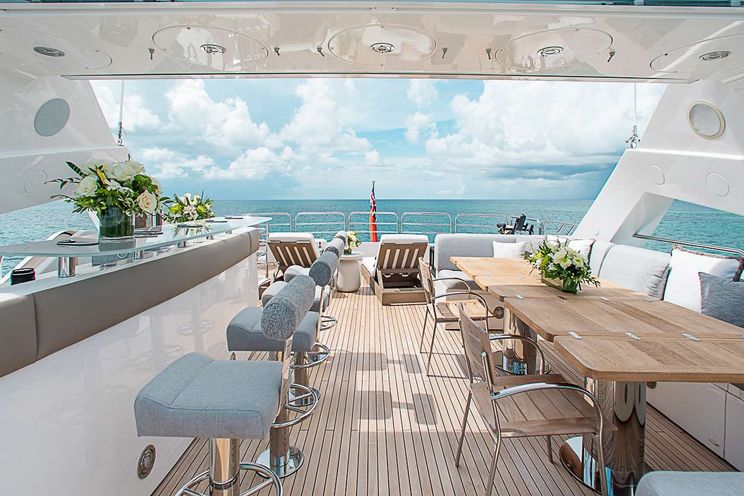 Charter Yacht ACACIA - Sunseeker 131 - 5 Cabins - Nassau - Staniel Cay - Exumas