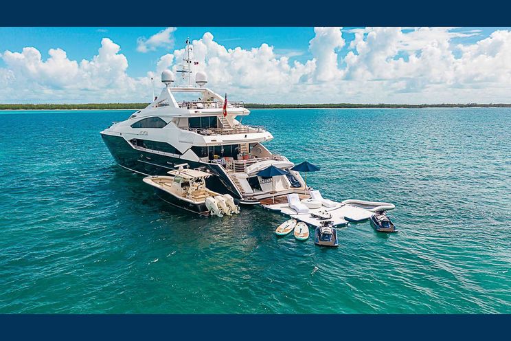 Charter Yacht ACACIA - Sunseeker 131 - 5 Cabins - Nassau - Staniel Cay - Exumas