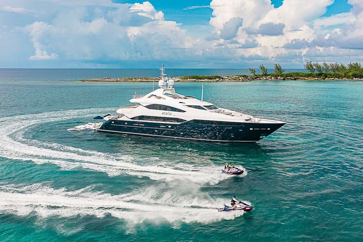 Charter Yacht ACACIA - Sunseeker 131 - 5 Cabins - Nassau - Staniel Cay - Exumas