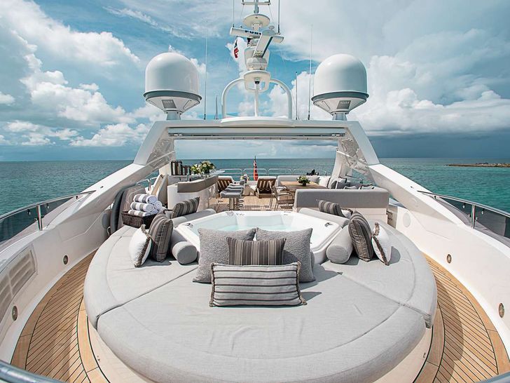 ACACIA - Sun deck,view aft