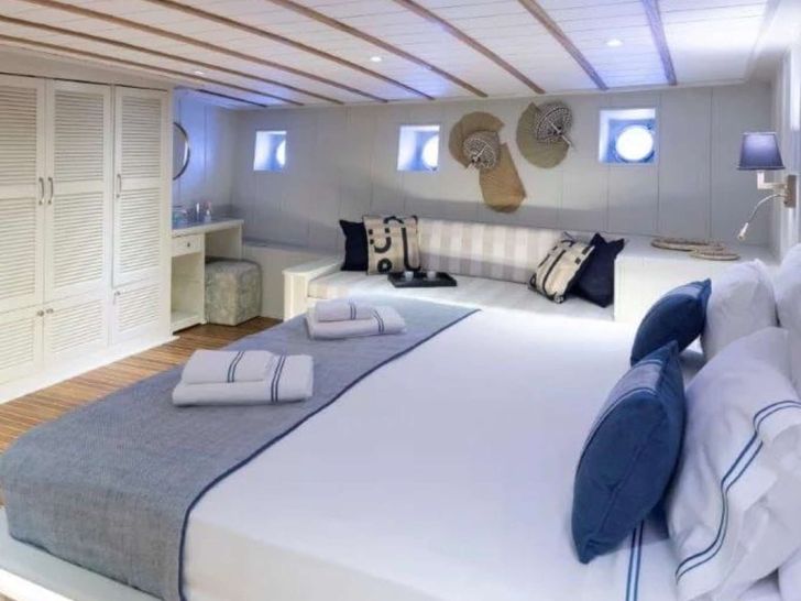 CAUSTIC 40m Custom Gulet VIP Room 2 CAUSTIC 40m Custom Gulet VIP Room 2