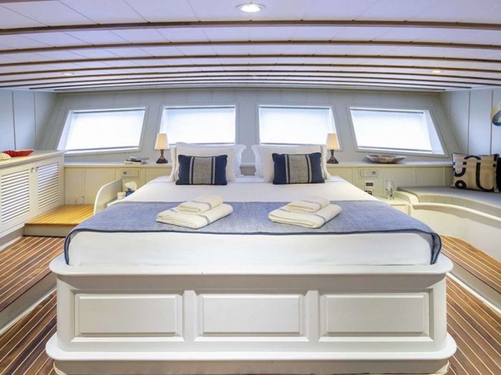 CAUSTIC 40m Custom Gulet Master Cabin CAUSTIC 40m Custom Gulet Master Cabin