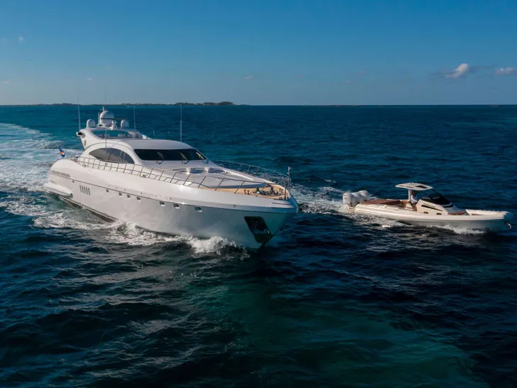 TOTAL Mangusta 108 Crewed Motor Yacht TOTAL Mangusta 108 Crewed Motor Yacht