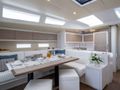 PURA FOLLIA Felci Yacht Design 60 - indoor dining set up PURA FOLLIA Felci Yacht Design 60 - indoor dining set up