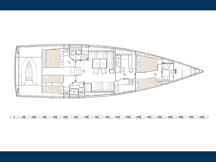 PURA FOLLIA Felci ICE 60 sailing yacht layout