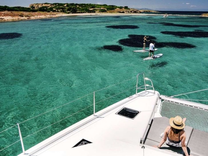DOLCE VITA Dufour 48 - foredeck DOLCE VITA Dufour 48 - foredeck