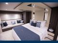 SOFIA D - Ferreti 76,master cabin bed and sofa