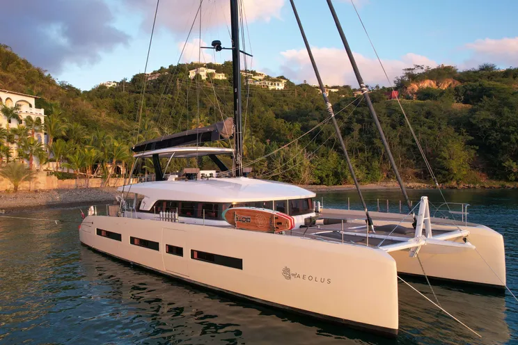 Charter Yacht AEOLUS 77 - Lagoon Seventy 7 - 4 Cabins - Tortola - Anegada - Virgin Gorda - BVI - Caribbean