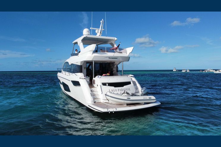 Charter Yacht LAGO PARADISE - Sunseeker Manhattan 70 - 4 Cabins - Miami - Florida East Coast - Southeast USA - Bahamas