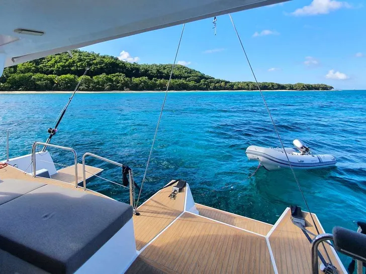 L'OCTANT Neel 51 - aft shot L'OCTANT Neel 51 - aft shot