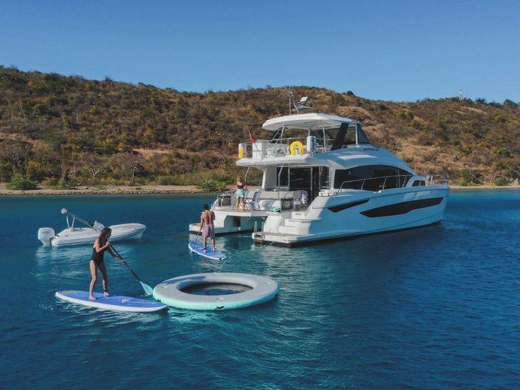 GRACE Aquila 54 - Anchored with Water Toys GRACE Aquila 54 - Anchored with Water Toys