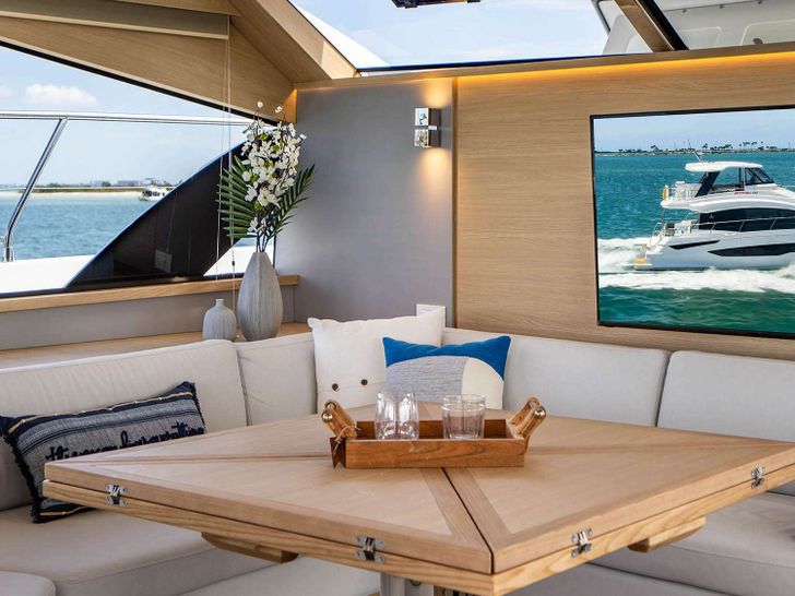 GRACE Aquila 54 - Saloon Table and Seating GRACE Aquila 54 - Saloon Table and Seating