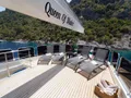 QUEEN OF MAKRI Custom Sailing Yacht 40m - sun deck QUEEN OF MAKRI Custom Sailing Yacht 40m - sun deck