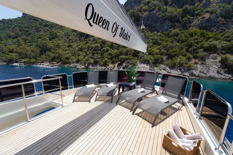 Charter Yacht QUEEN OF MAKRI - Custom Sailing Yacht 40m - 6 Cabins - Bodrum - Marmaris - Gocek - Turkey