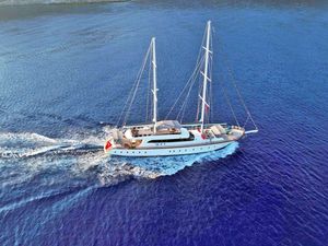 QUEEN OF MAKRI - Custom Sailing Yacht 40m - 6 Cabins - Bodrum - Marmaris - Gocek - Turkey QUEEN OF MAKRI - Custom Sailing Yacht 40m - 6 Cabins - Bodrum - Marmaris - Gocek - Turkey