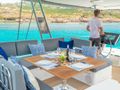 SEMPER FIDELIS Fountaine Pajot Alegria 67 - flybridge SEMPER FIDELIS Fountaine Pajot Alegria 67 - flybridge