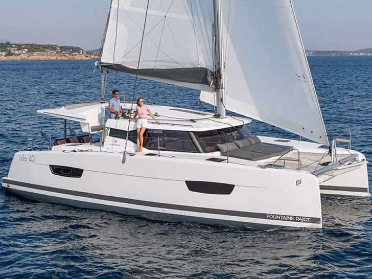 VIVE LAMOUR - Fountaine Pajot 40,main profile VIVE LAMOUR - Fountaine Pajot 40,main profile