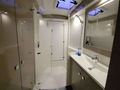 VIVE LAMOUR - Fountaine Pajot 40,VIP cabin bathroom VIVE LAMOUR - Fountaine Pajot 40,VIP cabin bathroom