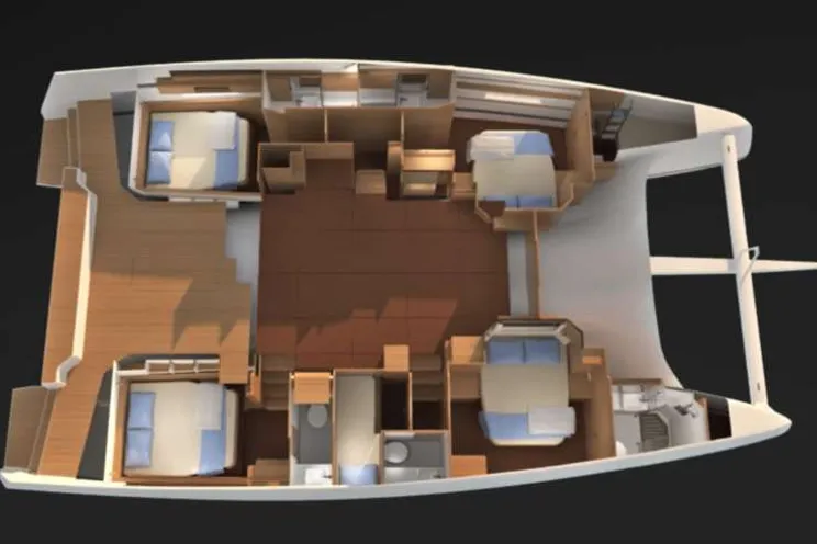 Layout for SERENITY Dufour 48 - layout